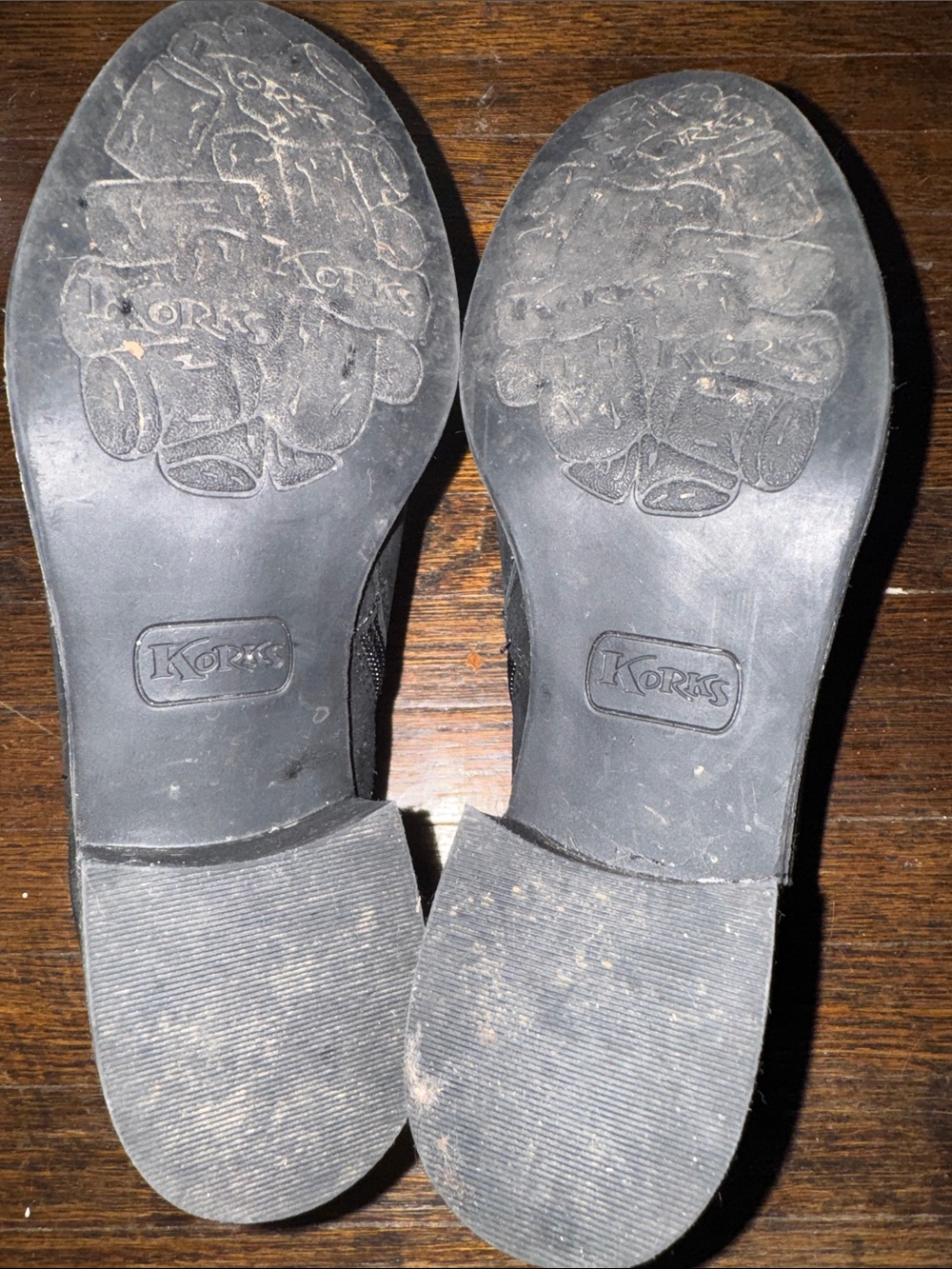 Kork-Ease Black Leather Ankle Booties - Picture 4 of 4